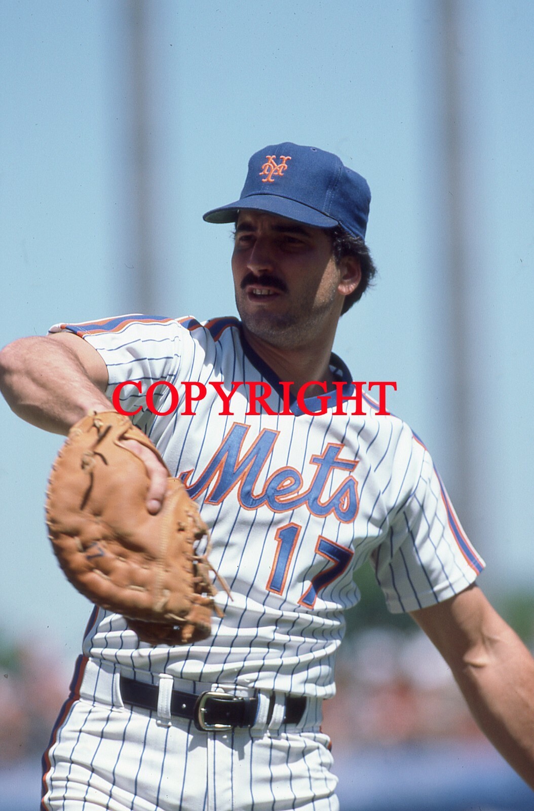 KEITH HERNANDEZ – NEW YORK METS – Vintage 35mm Baseball Slide 4.2b