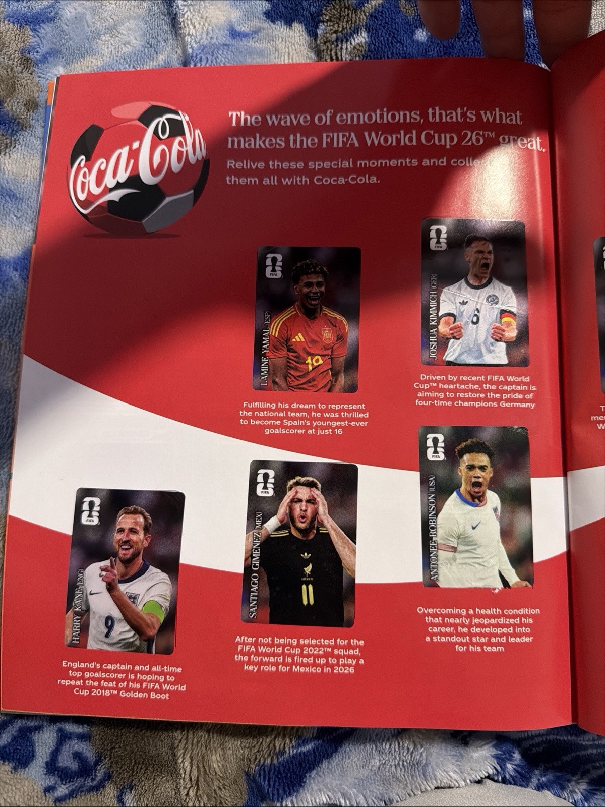 Complete 2026 FIFA World Cup Hard Cover Sticker Book, Highly Collectible