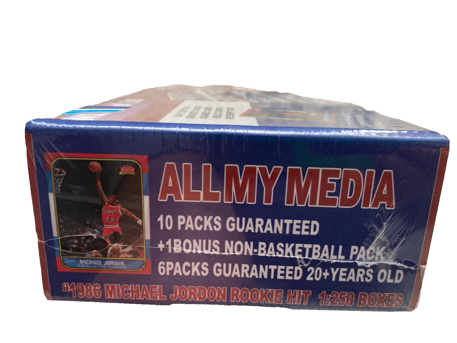 AMM BASKETBALL / PACK BOX P- / 1986 FLEER BASKETBALL PACK POSSIBLE???????
