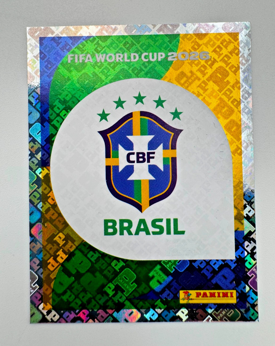 2026 100% Authentic Panini FIFA World Cup Brazil Stickers Pick Team Logo Players