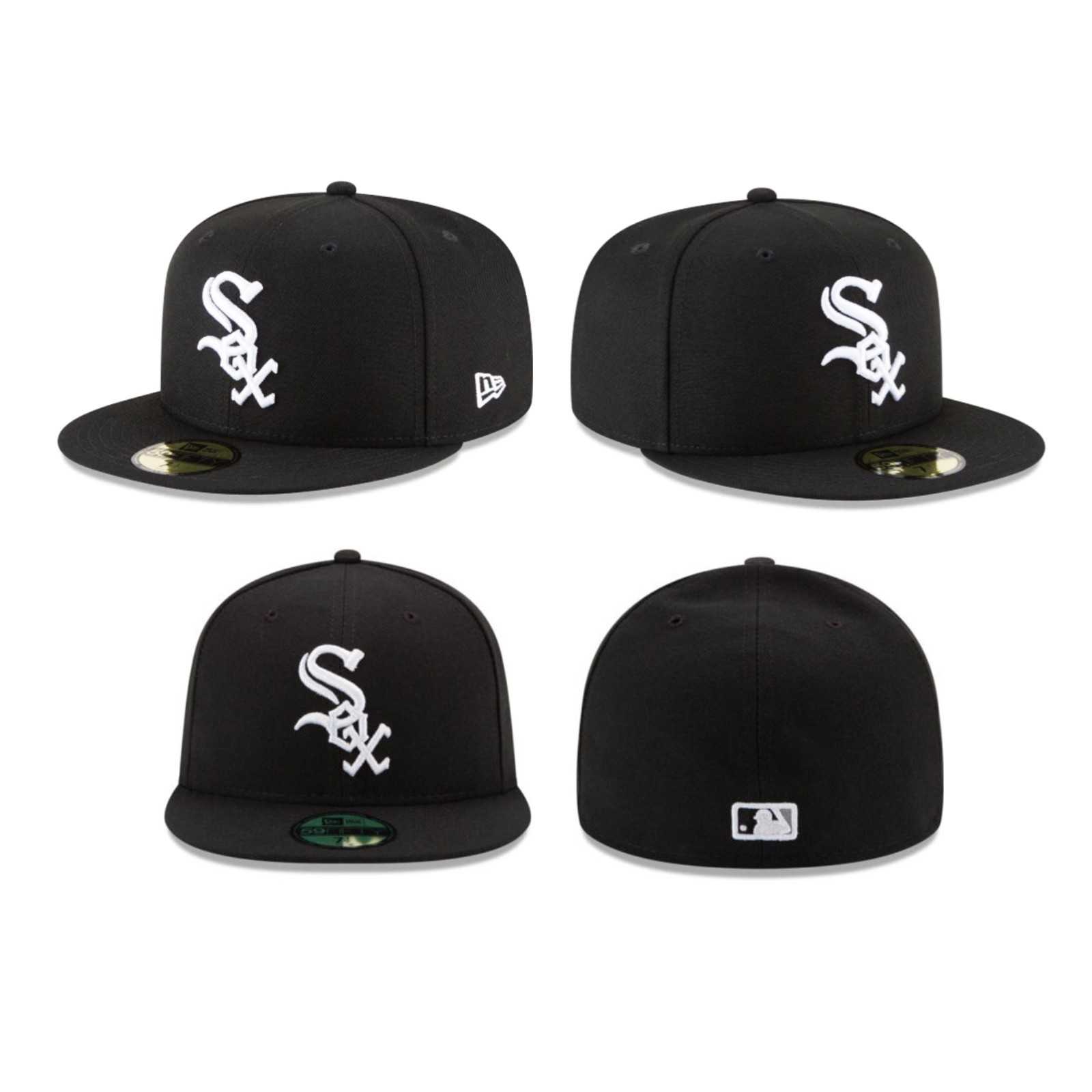 Chicago White Sox CHW MLB Authentic New Era 59FIFTY Fitted Cap – 5950 Hat
