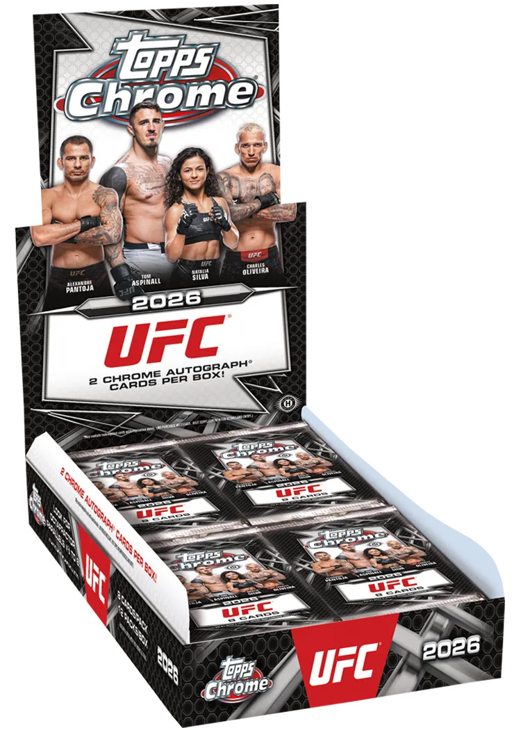 2026 Topps Chrome UFC Hobby Box
