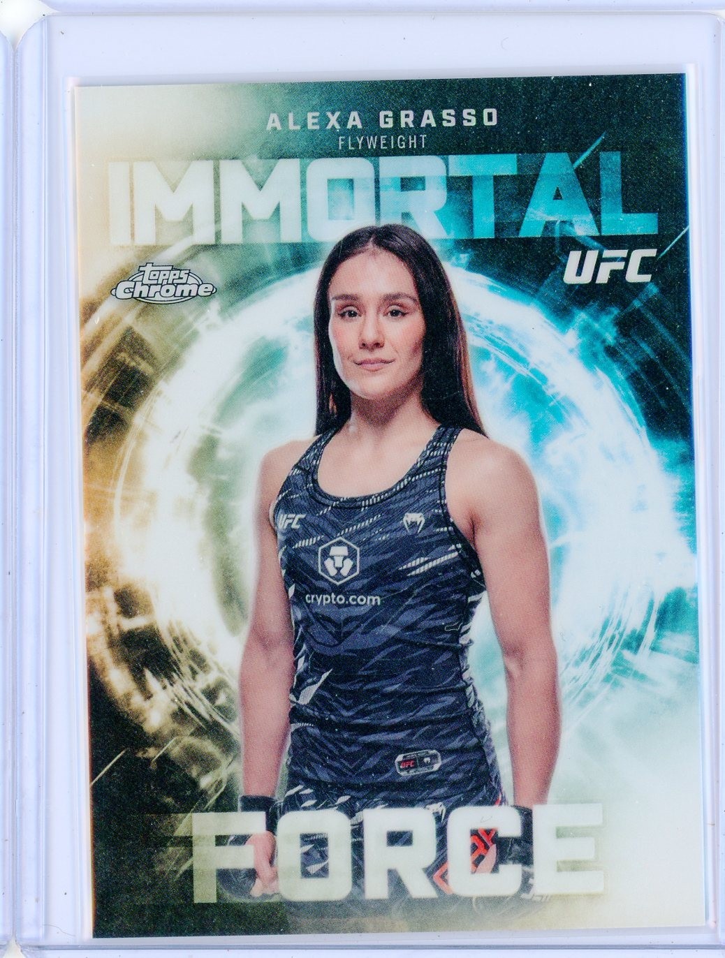 2026 Topps Chrome UFC ALEXA GRASSO Immortal Force Case Hit Insert SSP