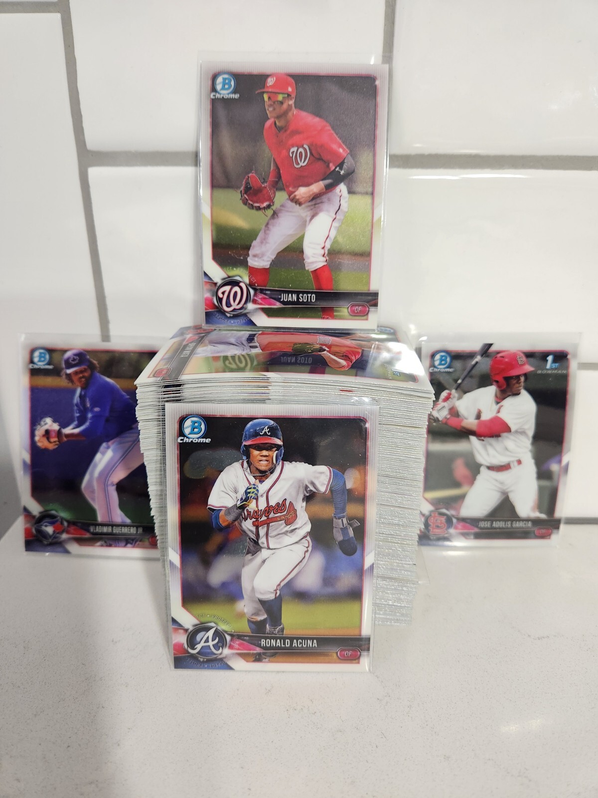 2018 Bowman Chrome Prospects Complete Set BCP1-BCP150 Acuna Soto