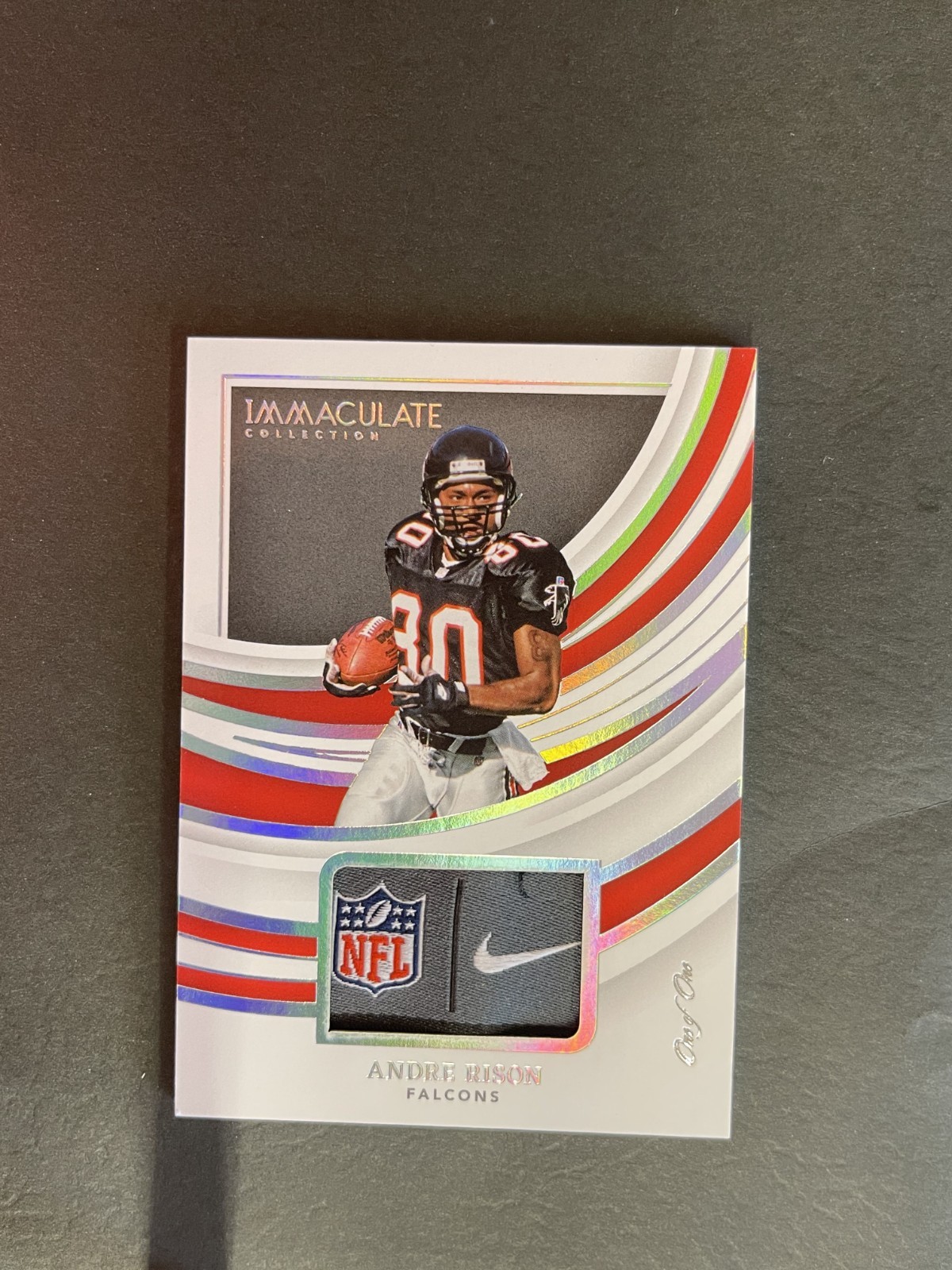 2022 Panini Immaculate Collection Remarkable Memorabilia Andre Rison One of One
