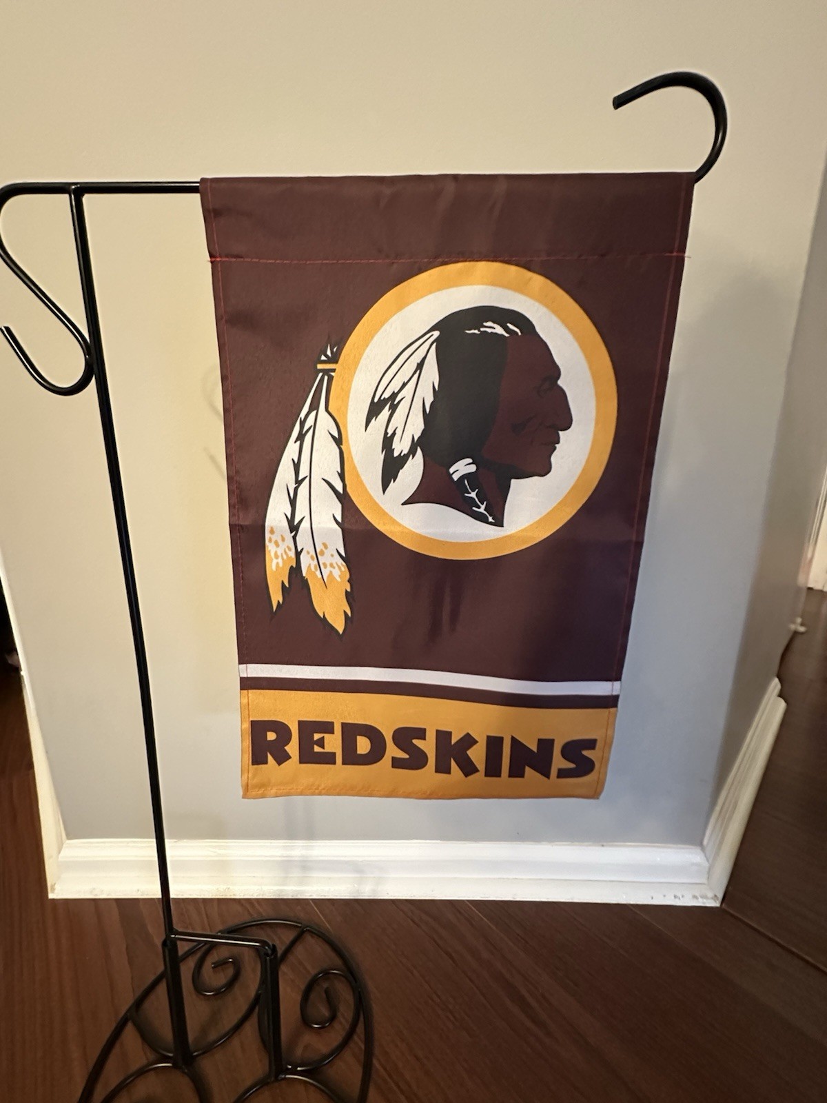 Washington Redskins Garden Flag Double Sided Redskins Premium Yard Flag 12×18