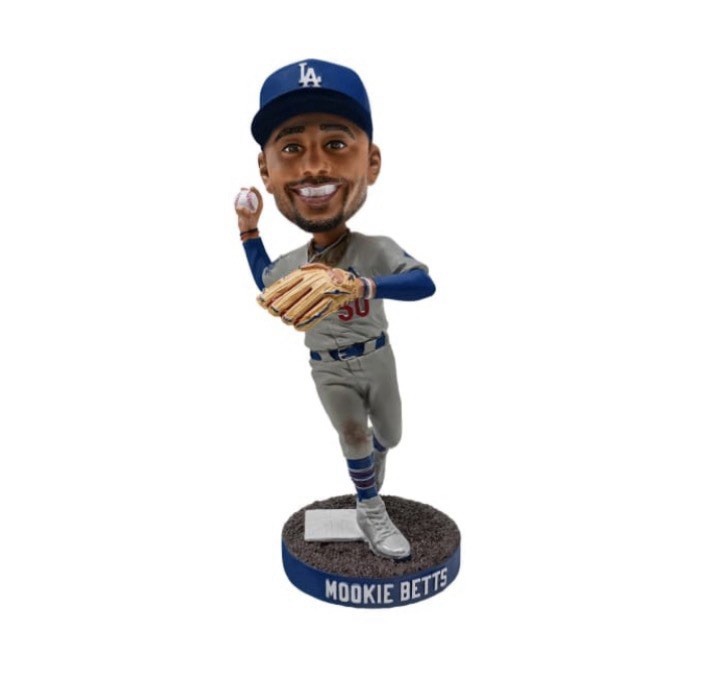 ⚾️🧢*DAMAGED BOX*Mookie Betts Game 7 Double Play Dodgers Bobblehead 6/19/26 SGA