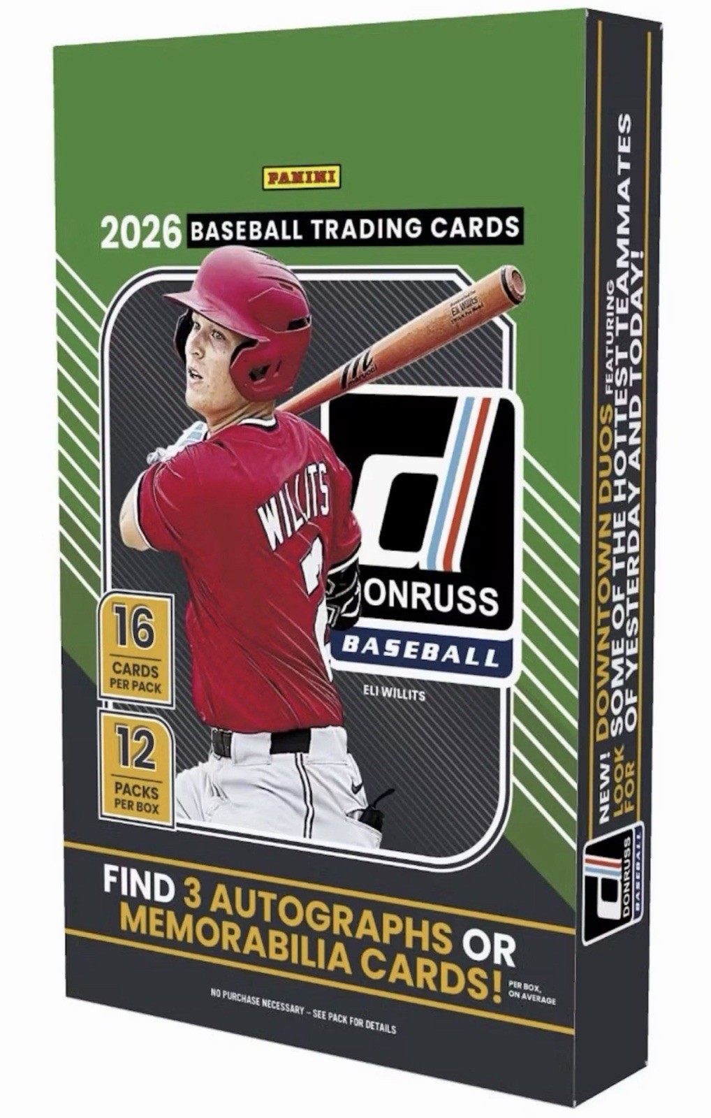 2026 Panini Donruss Baseball MLB Hobby Box FACTORY SEALED