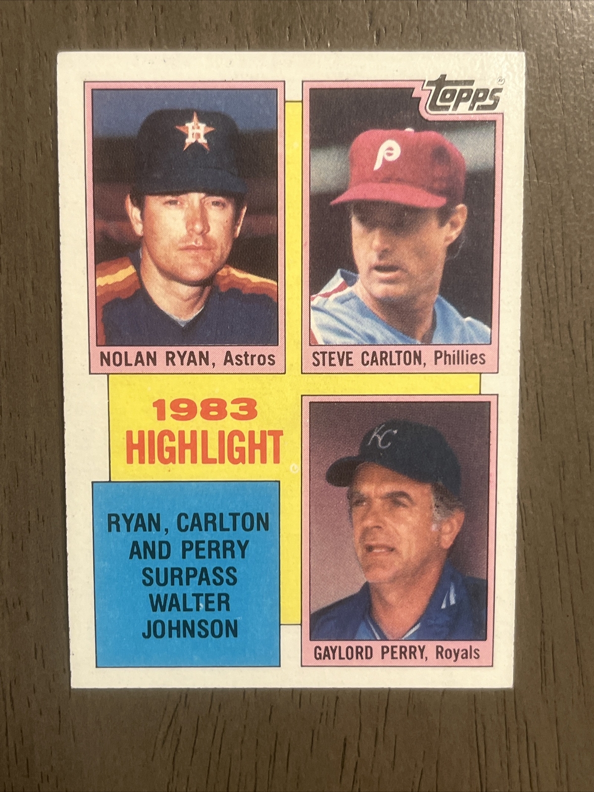 1984 TOPPS BASEBALL #1-200 NM COMPLETE YOUR SET FREE SHIPPING