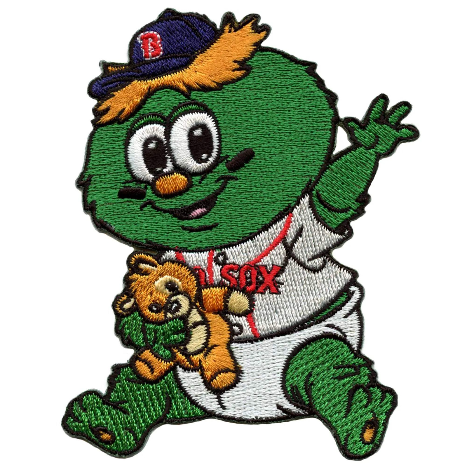Boston Red Sox Team Baby Mascot ‘Wally The Green Monster’ Self-Adhesive Patch