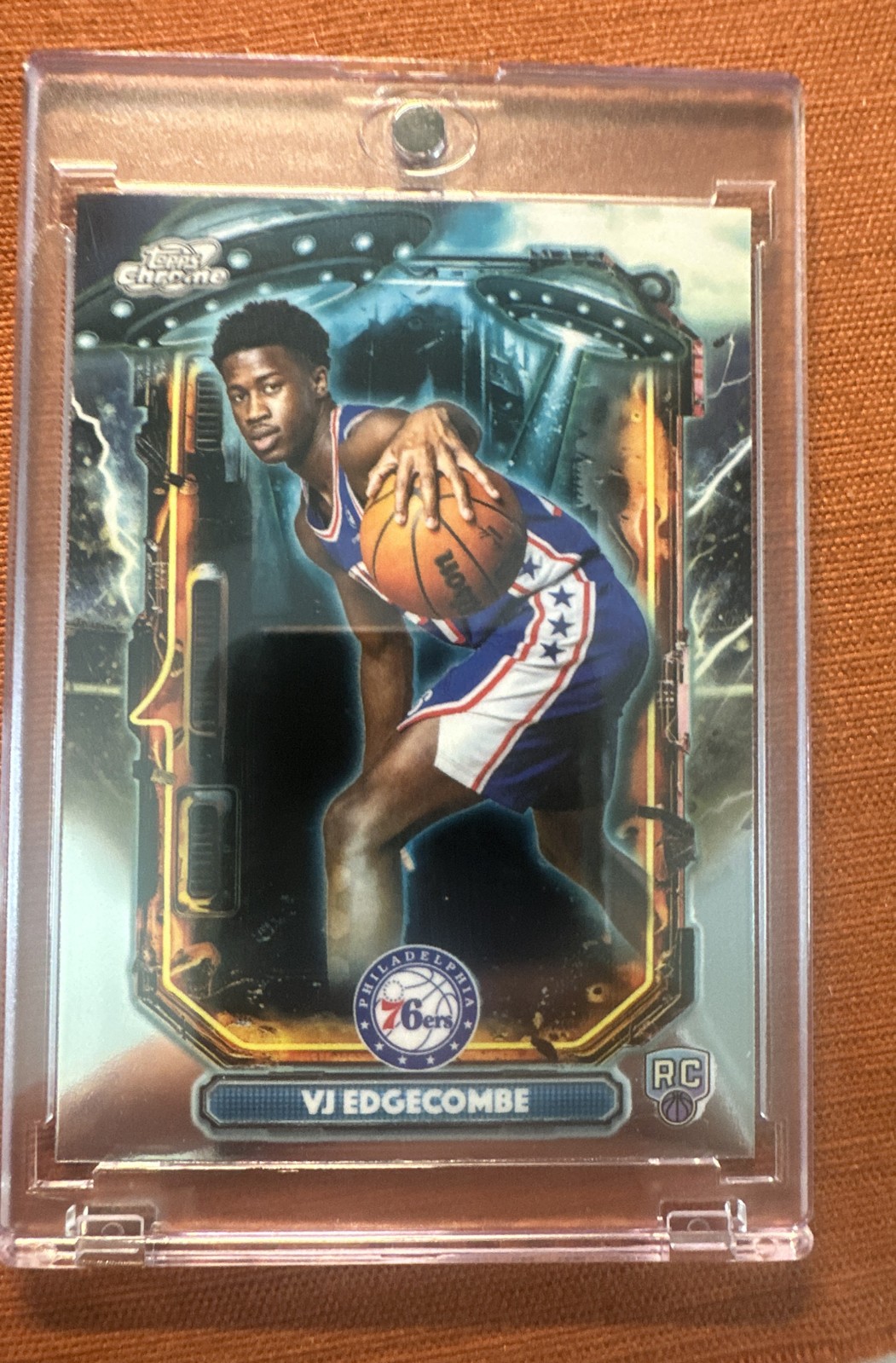 2025-26 Topps Cosmic Chrome – Extraterrestrial Talent VJ Edgecombe #ET-15 (RC)