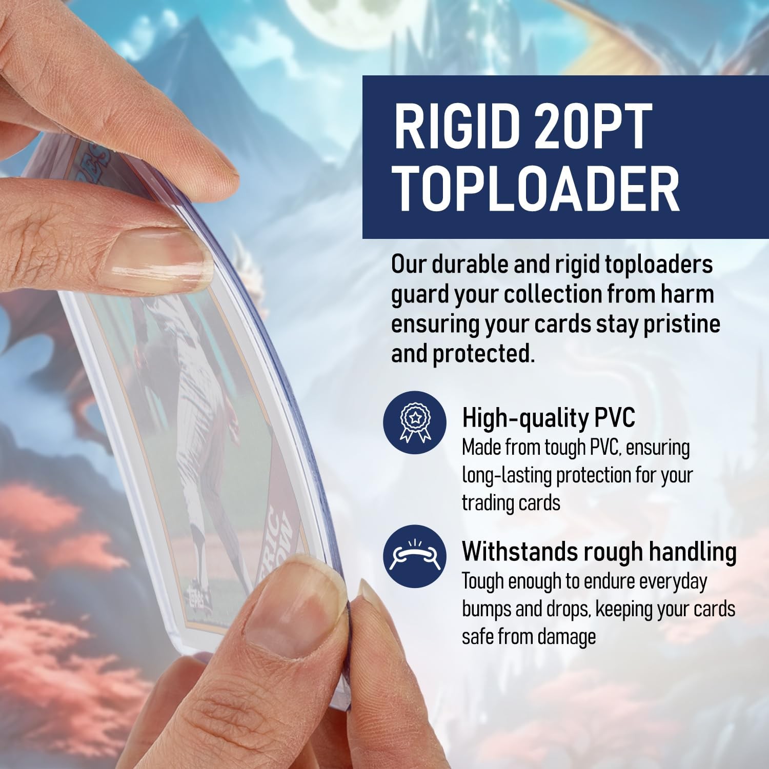 Regular 3×4 Rigid Top Loaders for Cards & Card Sleeves | Ultra Trading, Baseb…