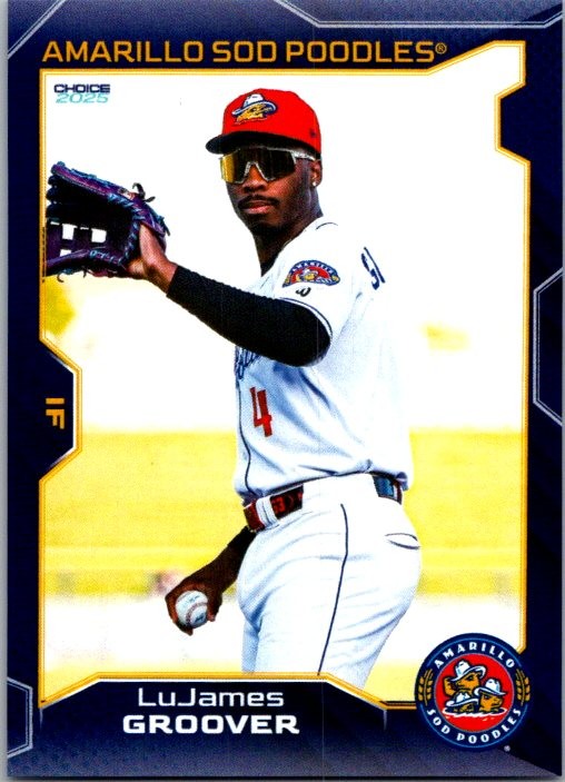 LuJames Groover 2025 Choice Amarillo Sod Poodles #13 Amarillo Sod Poodles