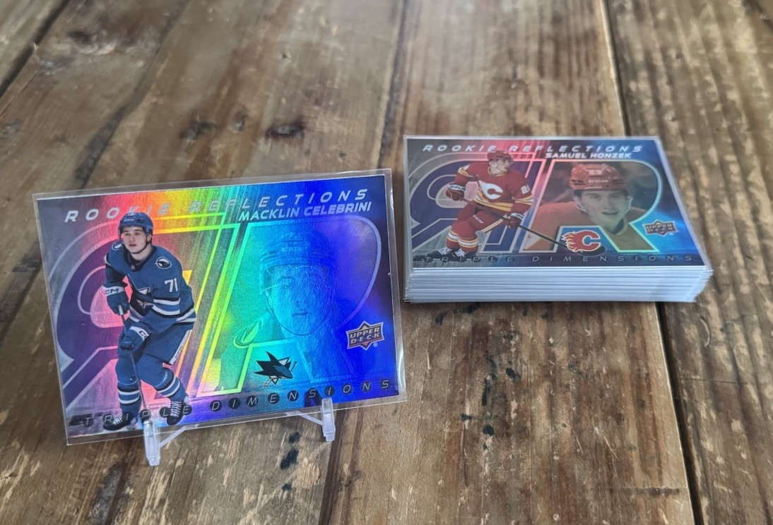 2024-25 Upper Deck EXTENDED Hockey ROOKIE REFLECTIONS Set (1-30) CELEBRINI
