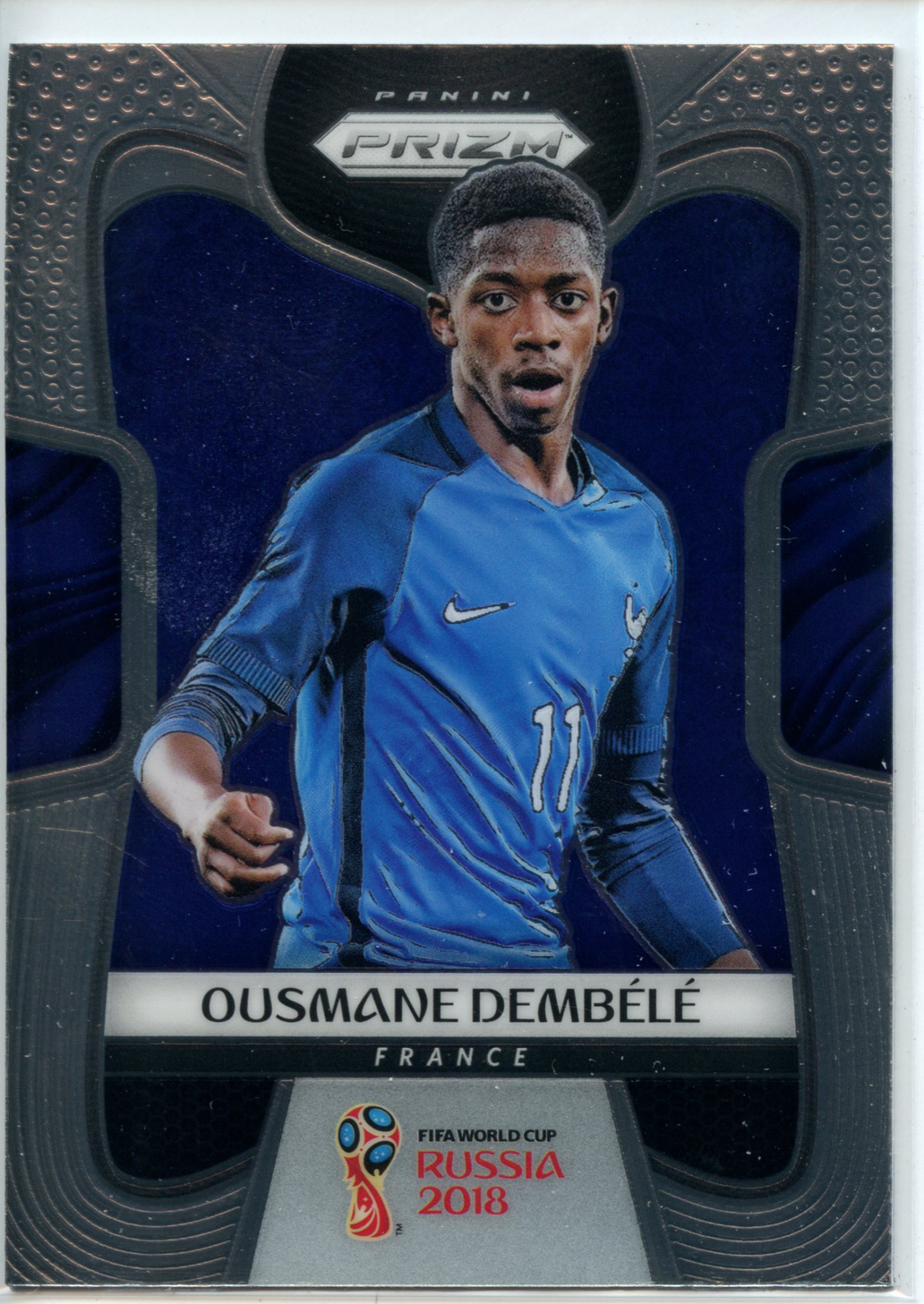 2018 Panini Prizm World Cup Soccer Base #85 Ousmane Dembele – France Qty