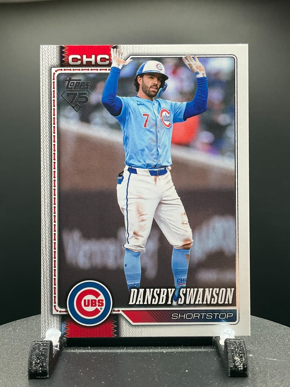 2026 Topps Series 2 Baseball #550 Dansby Swanson, Chicago Cubs