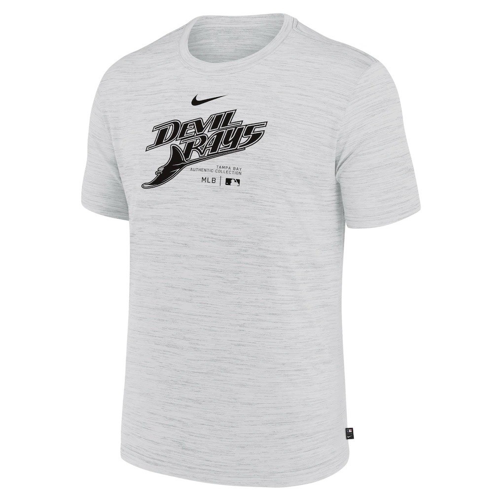 New S Tampa Bay Devil Rays Nike Authentic Collection Performance Tshirt – Ashe