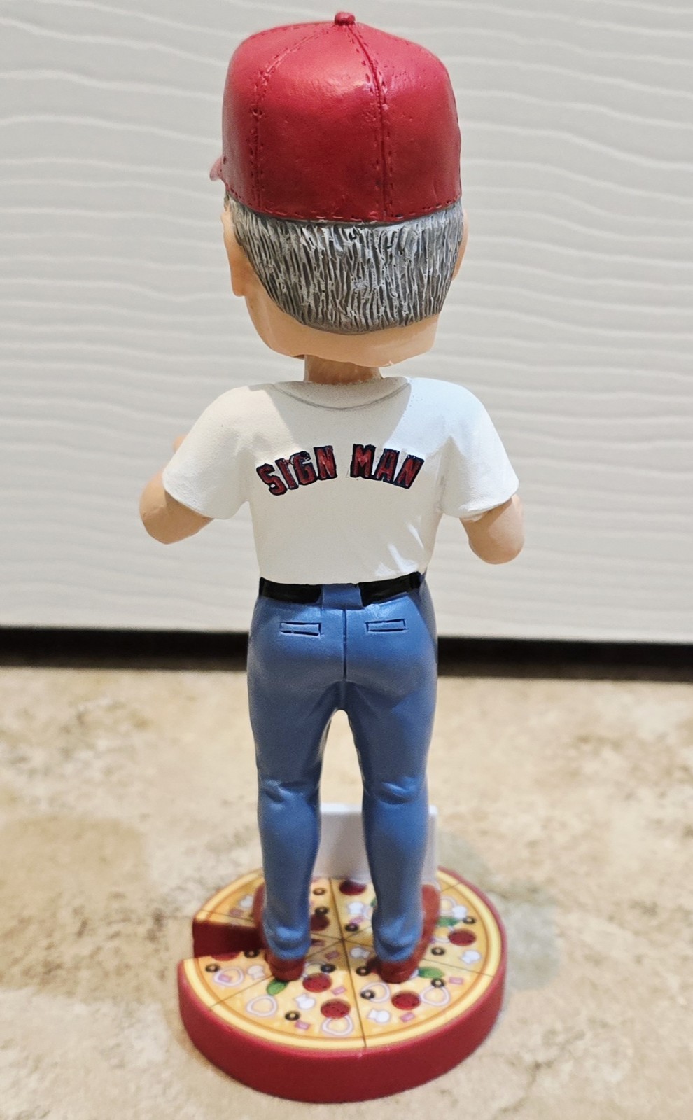 Marty Prather THE SIGN MAN Springfield Cardinals Bobblehead SGA 6-12-26 Route 66