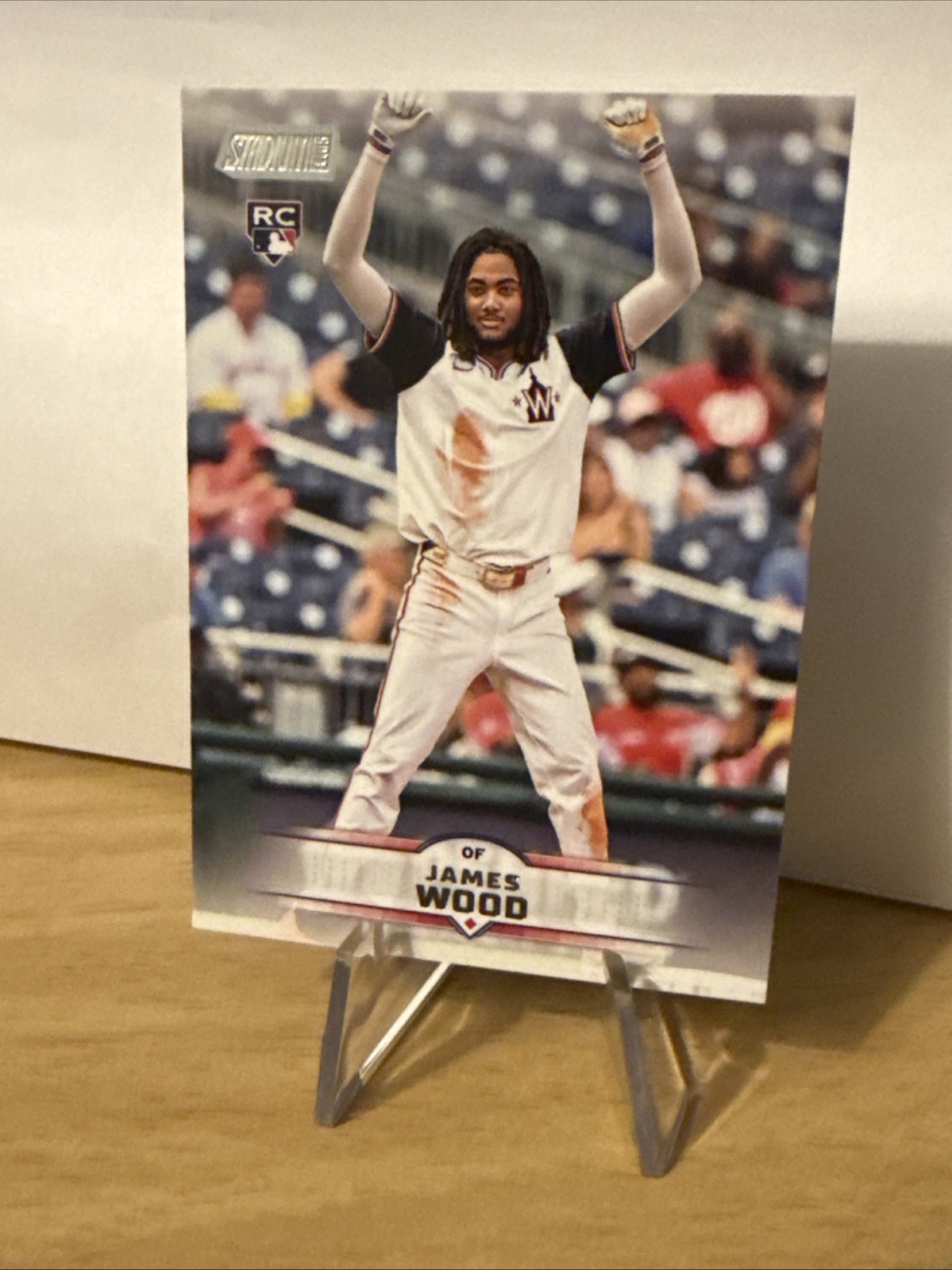 2025 Topps Stadium Club – James Wood #175 (RC)