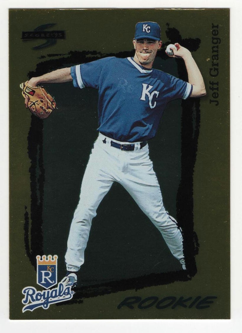 1995 Score #577 Jeff Granger Gold Rush