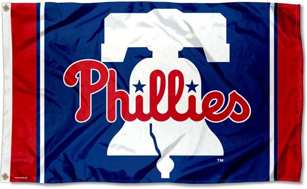 Philadelphia Phillies Flag Large 3×5 Banner Logo Baseball MLB FREE SHIPPING