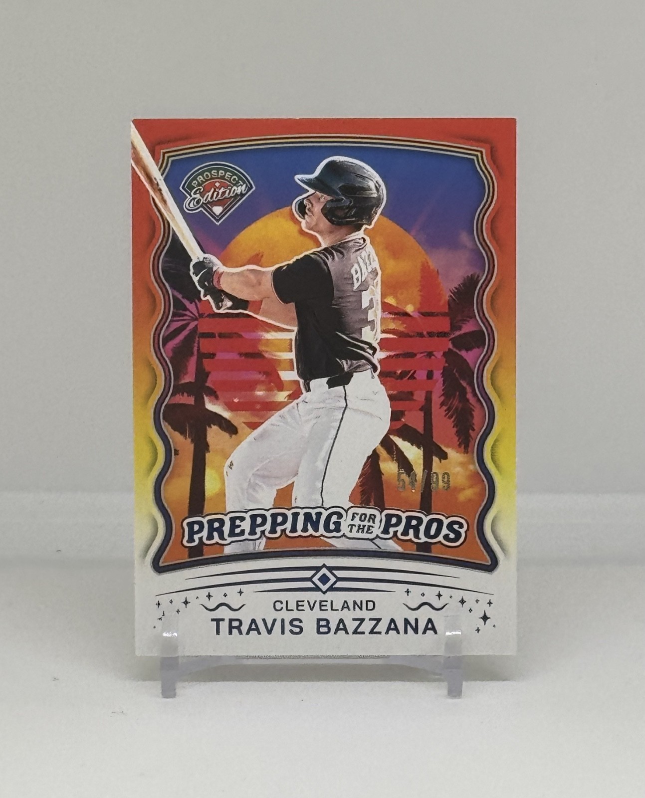 2025 Panini Prospect Edition Travis Bazzana Prepping For The Pros Blue /99 #3