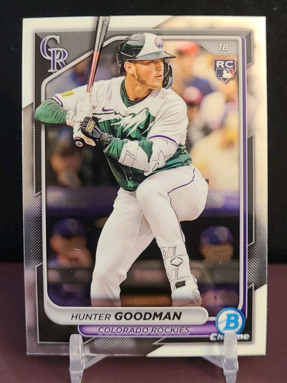 2024 Bowman Chrome Hunter Goodman #25 RC