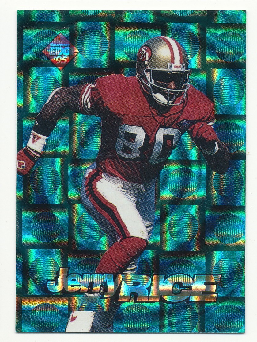 1995 Collector’s Edge – Edgetech Jerry Rice #22 Circular Prism