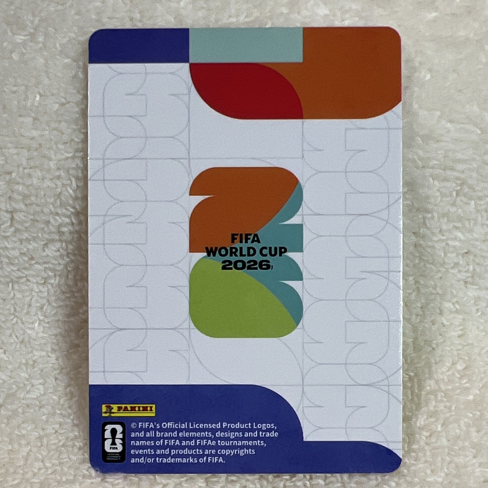 Luis Díaz Colombia #77 Player Portrait Card Panini FIFA World Cup 2026