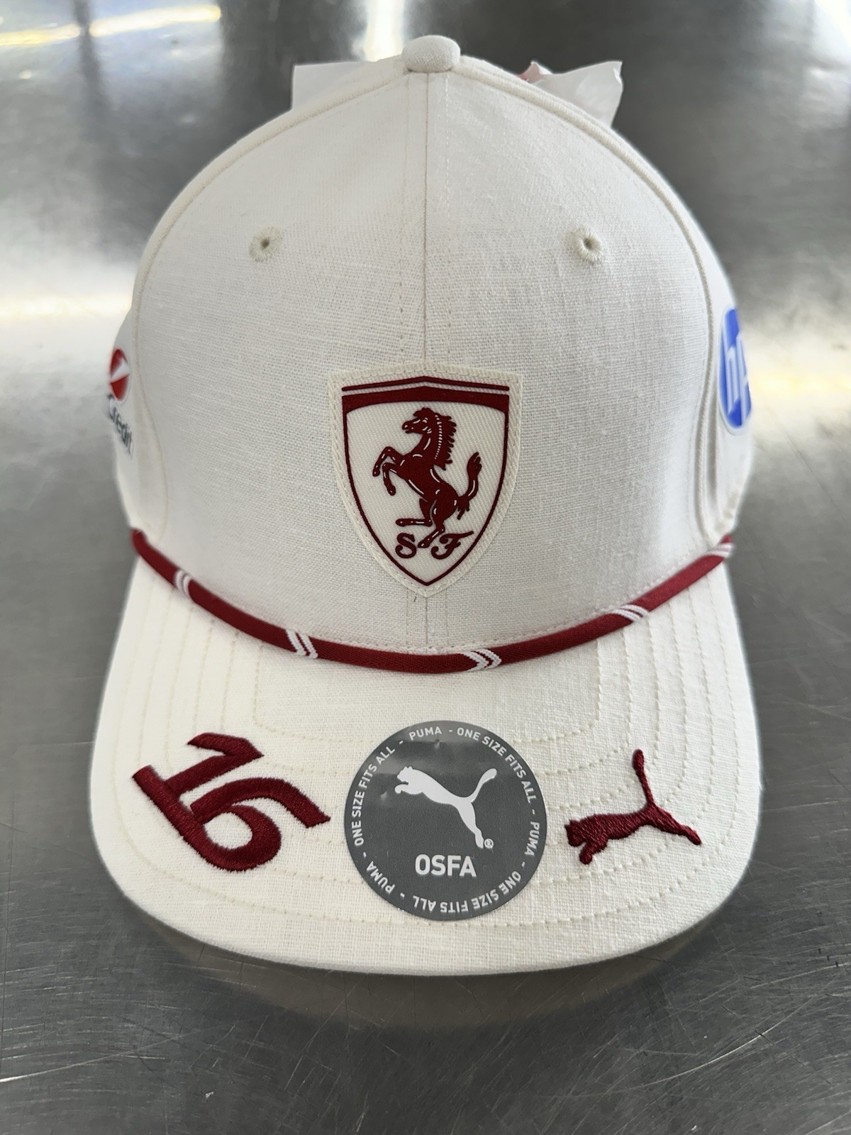 2026 F1 Scuderia Ferrari Charles Leclerc Monaco GP Formula One Hat – Team Cap