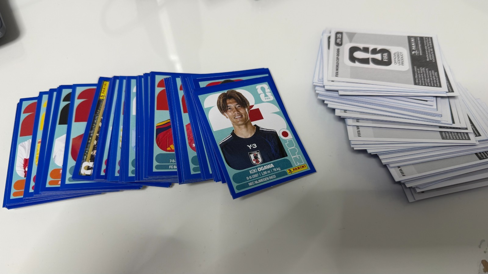 SALE!LAST ONES!! BLUE $2.75 EACH Panini FIFA World Cup 2026 BLUE BORDER