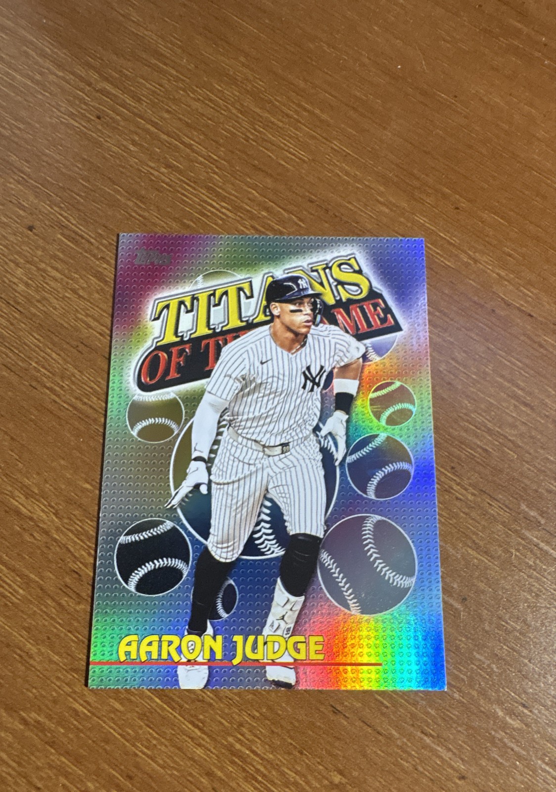 2026 Topps Series 1 – Titans of the Game Aaron Judge #TOG-3