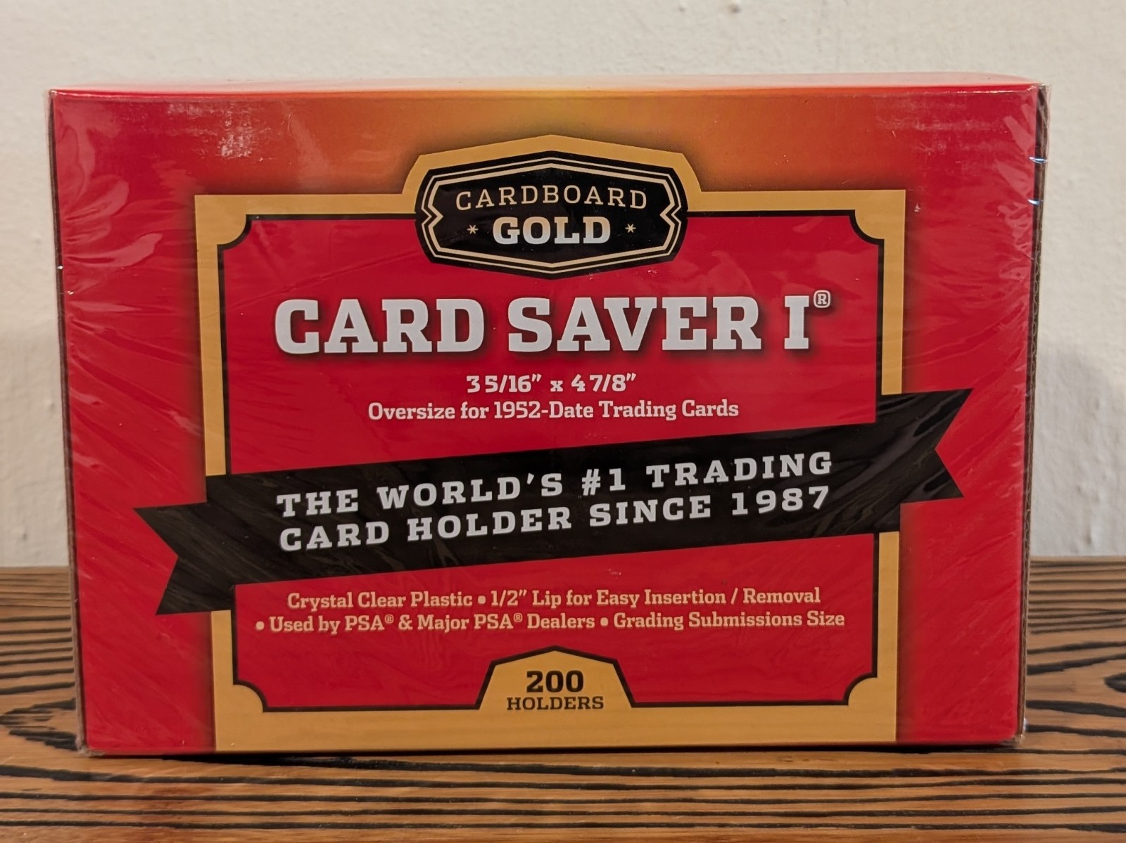 Card Saver 1 Cardboard Gold Semi Rigid 50 100 200 300 400 500 1000 2000