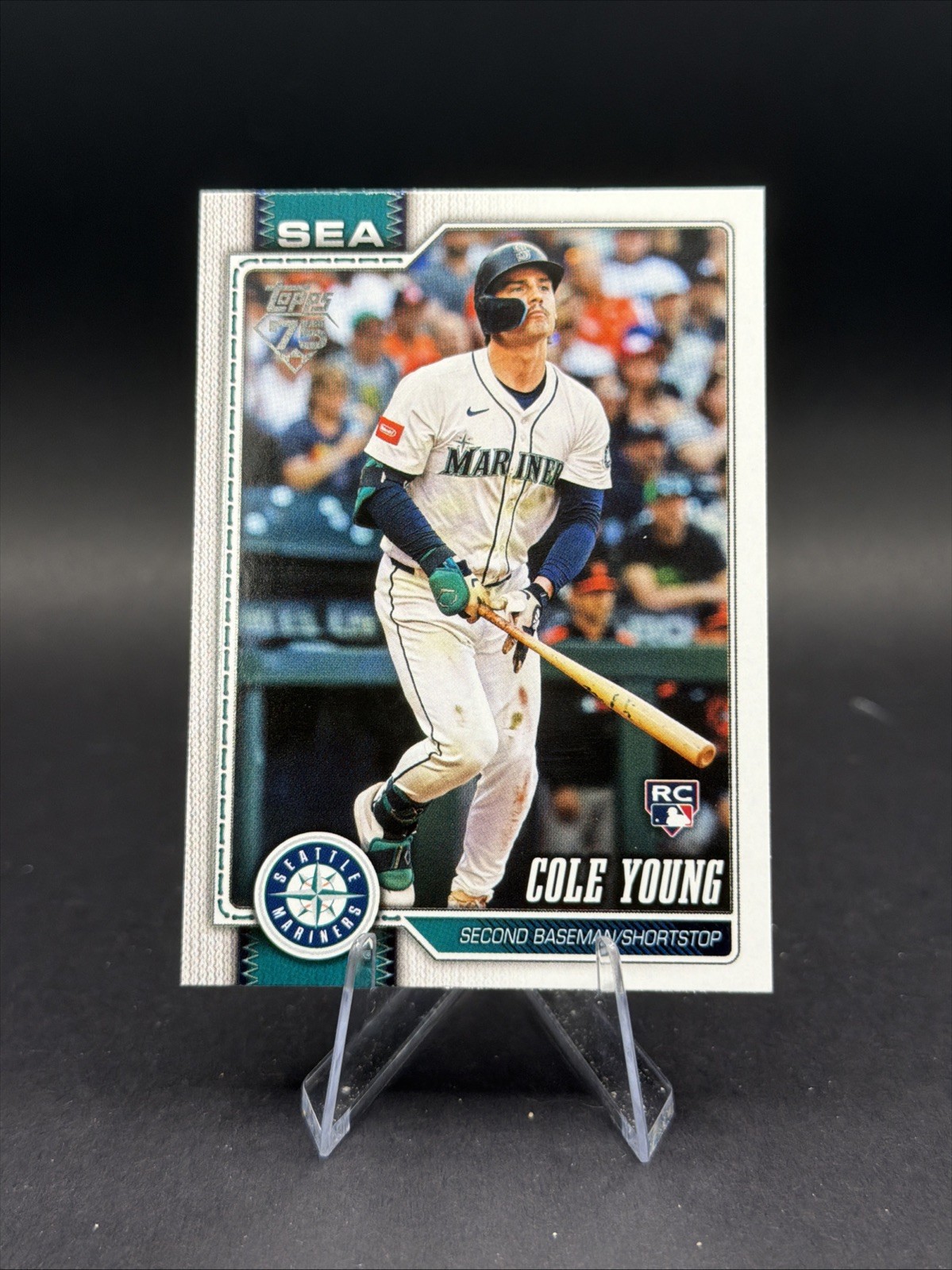 Cole Young Rookie RC 2026 Topps Series 1 Baseball Card #129 Seattle Mariners