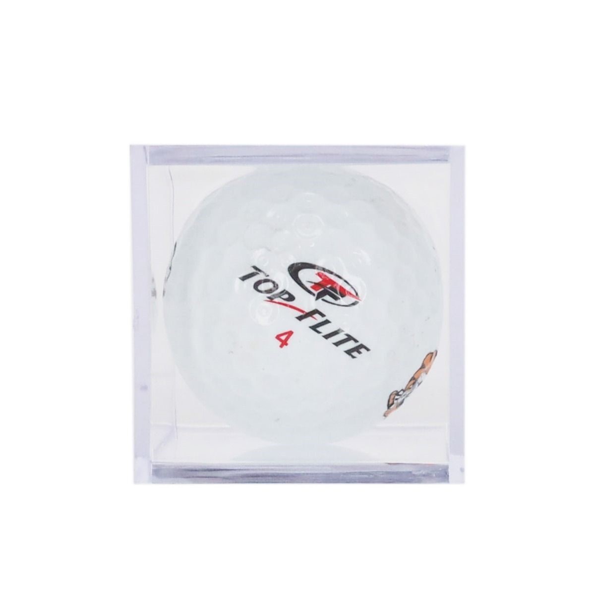 6 BCW Golf Ball Display Cases Clear Plastic 2 Part Cube Square Holder Autograph