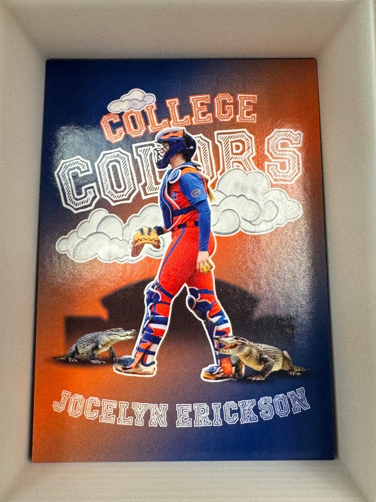 2025 Florida Gators Softball Onit Trading Card Base Parallel Inserts