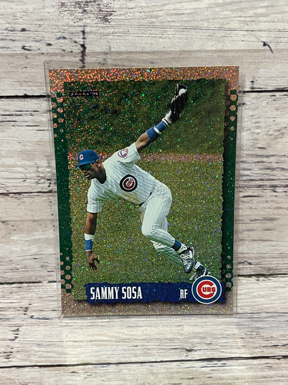 1995 Score Platinum Team Sets Sparkle #34 Sammy Sosa