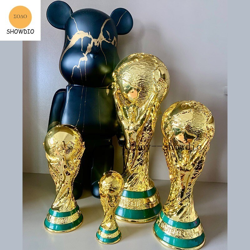 1:1 World Cup Replica Trophy Full Size 2022 Qatar –Height 36cm/14in Total 0.5kg