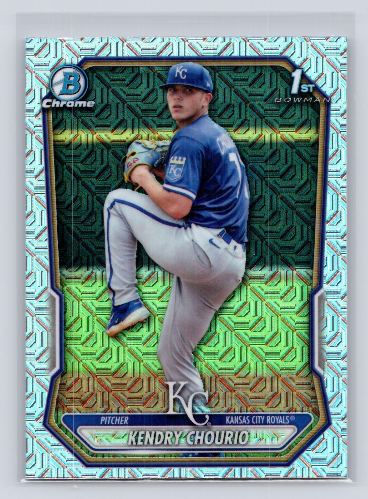 2026 Bowman Chrome KENDRY CHOURIO #BCP-7 Mojo Refractor