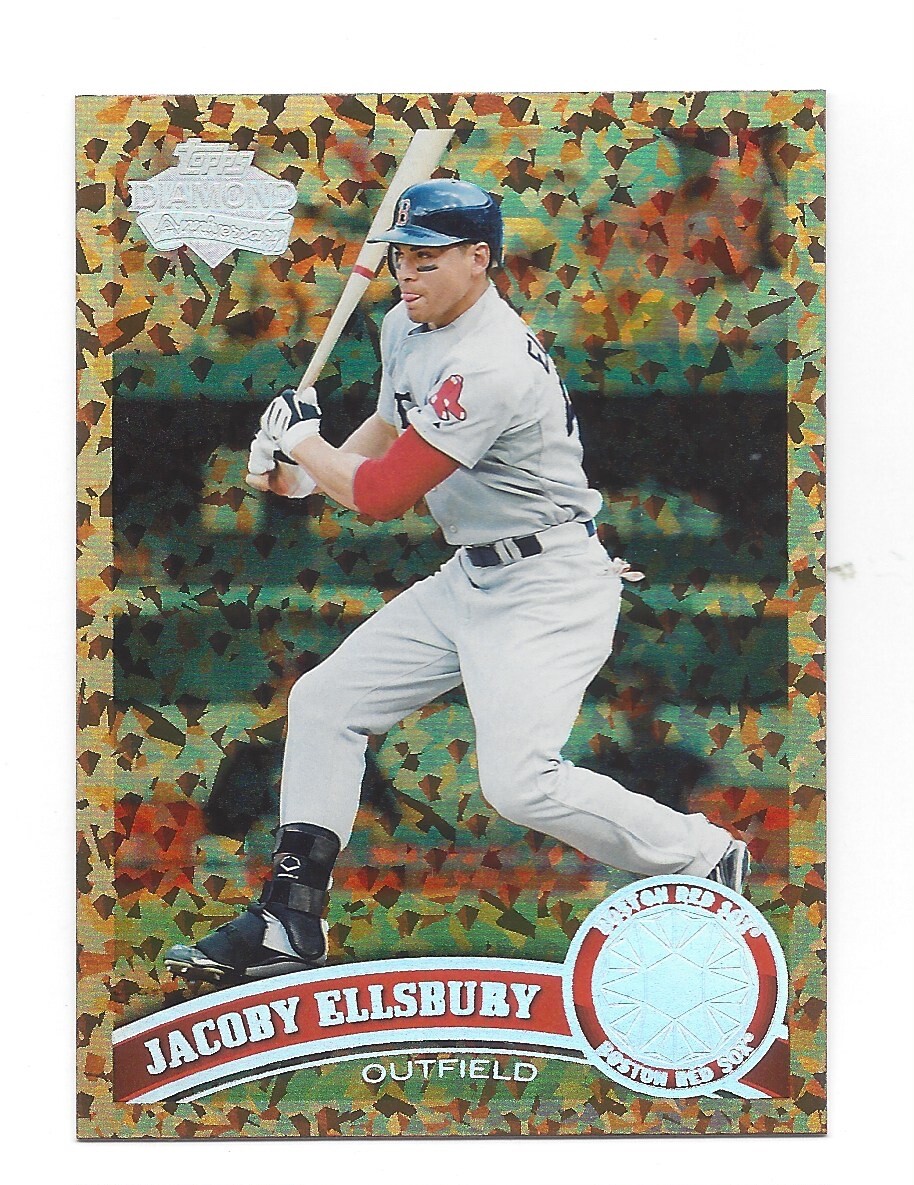 2011 TOPPS #351 COGNAC DIAMOND ANNIVERSARY JACOBY ELLSBURY .99 SH V931