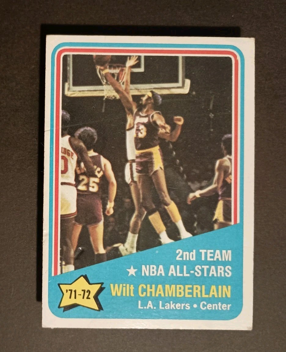 1972-73 Topps All Star Wilt Chamberlain #168 Low-grade