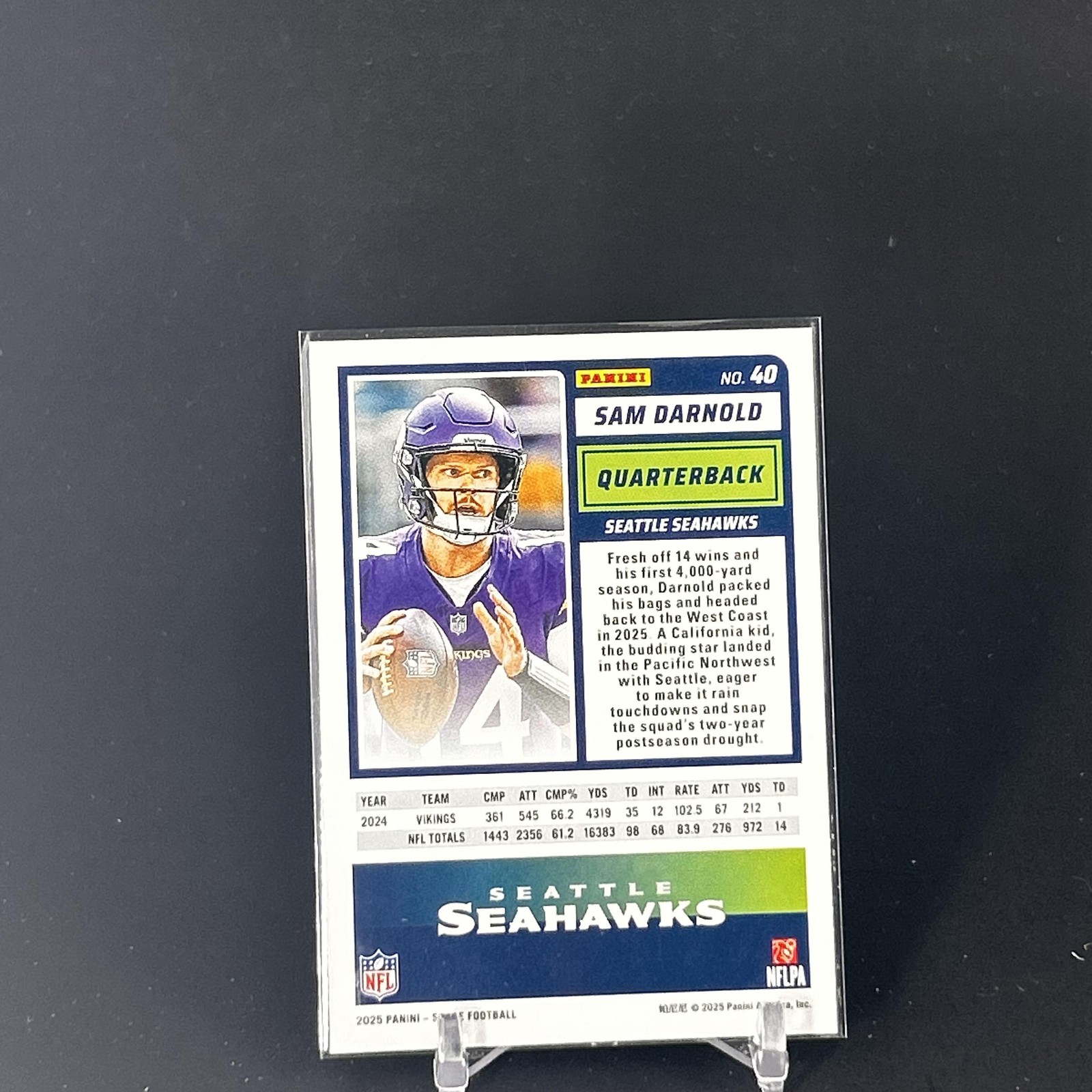 2025 Score-A-Treat #40 Sam Darnold