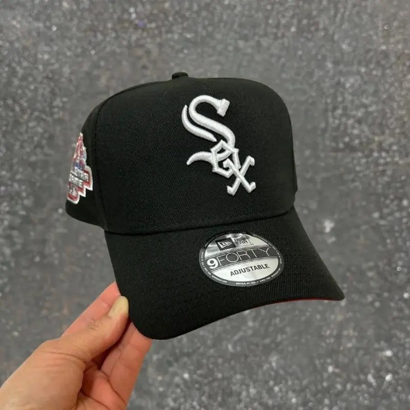 Chicago White Sox 2003 All Star Game New Era Snapback Cap Black Red MLB Baseball