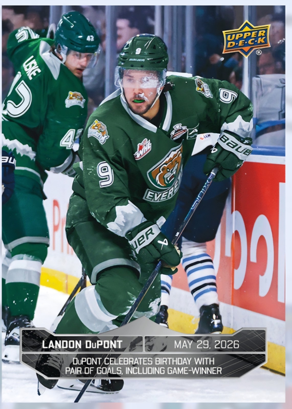 2025-26 Upper Deck Game Dated Moments #CHL-4 Landon DuPont Epack
