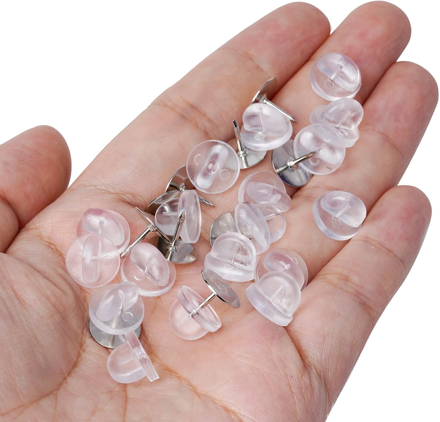 Secure 400pcs Butterfly Clutch Pin Backs & Tie Tacks for Jewelry Making