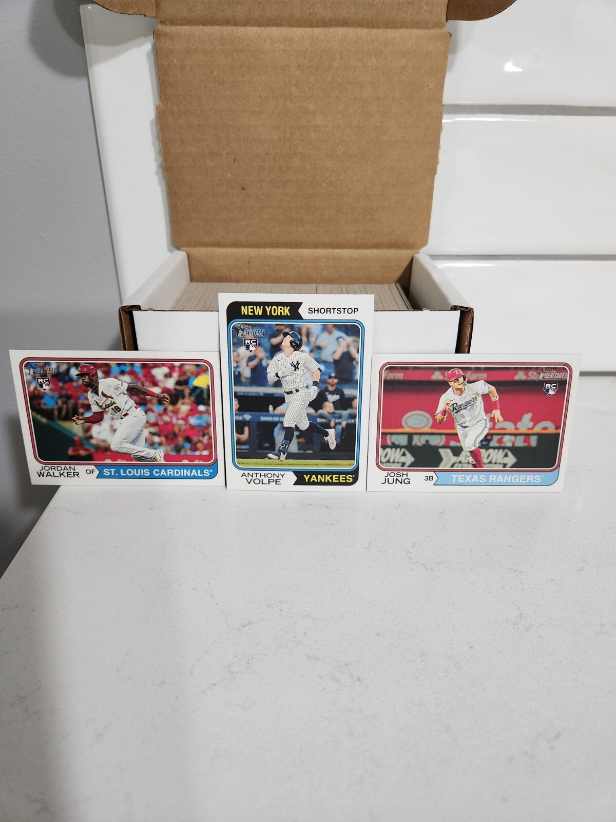 2023 Topps Heritage High Number Complete Base Set #501-700