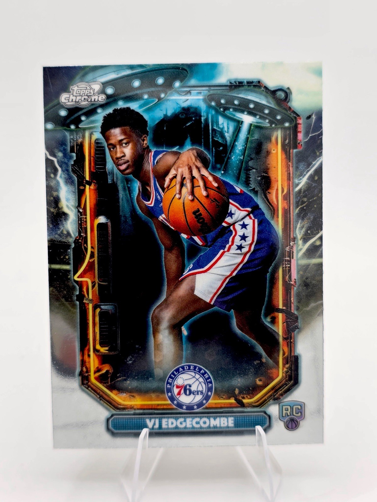 2025-26 Topps Cosmic Chrome – Extraterrestrial Talent VJ Edgecombe #ET-15 (RC)