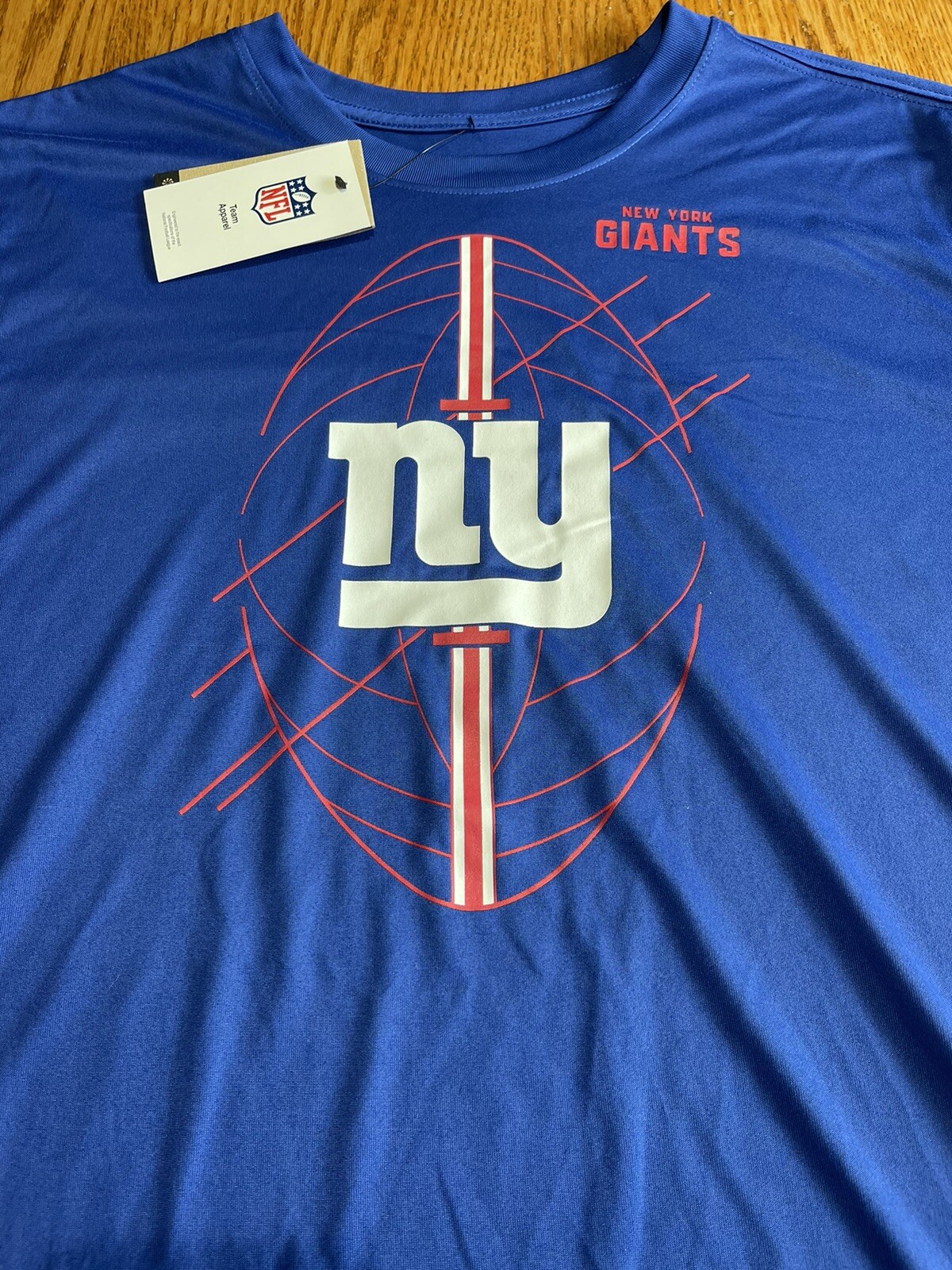 Nike New York Giants Men’s Size XL Dri-Fit T-Shirt Blue NFL Icon New