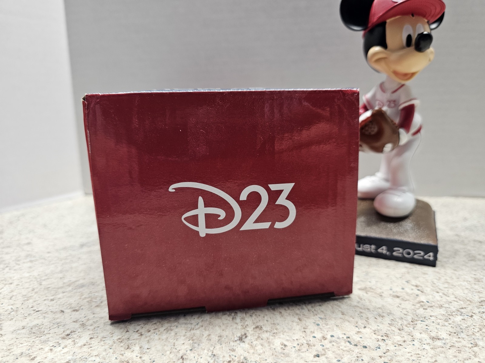 Mickey Mouse Los Angeles Angels MLB 2024 SGA Bobblehead NIB Disney D23