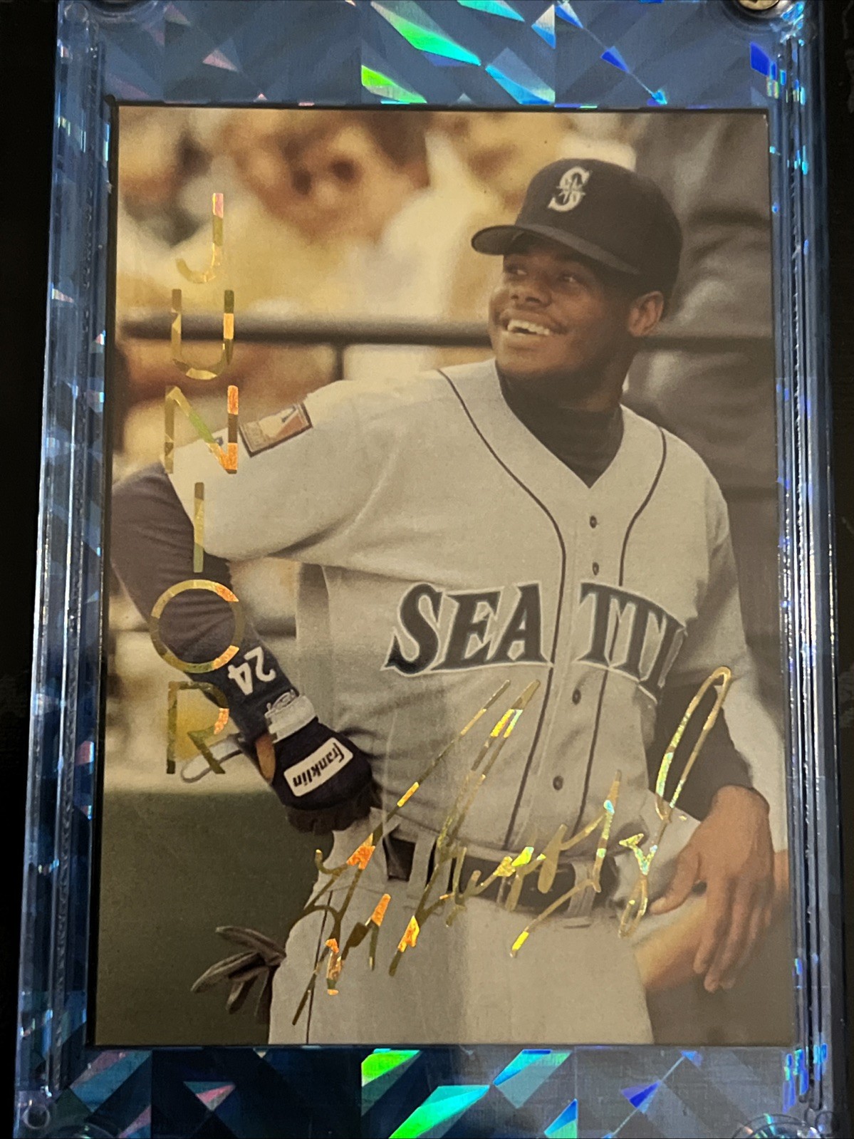 KEN GRIFFEY JR RARE ODDBALL CARDS & 8X10 PHOTO PLAQUE SEATTLE MARINERS